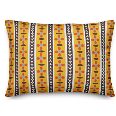 Coussin lombaire Folk Flower