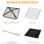Square Steel Wood Burning Fire Pit