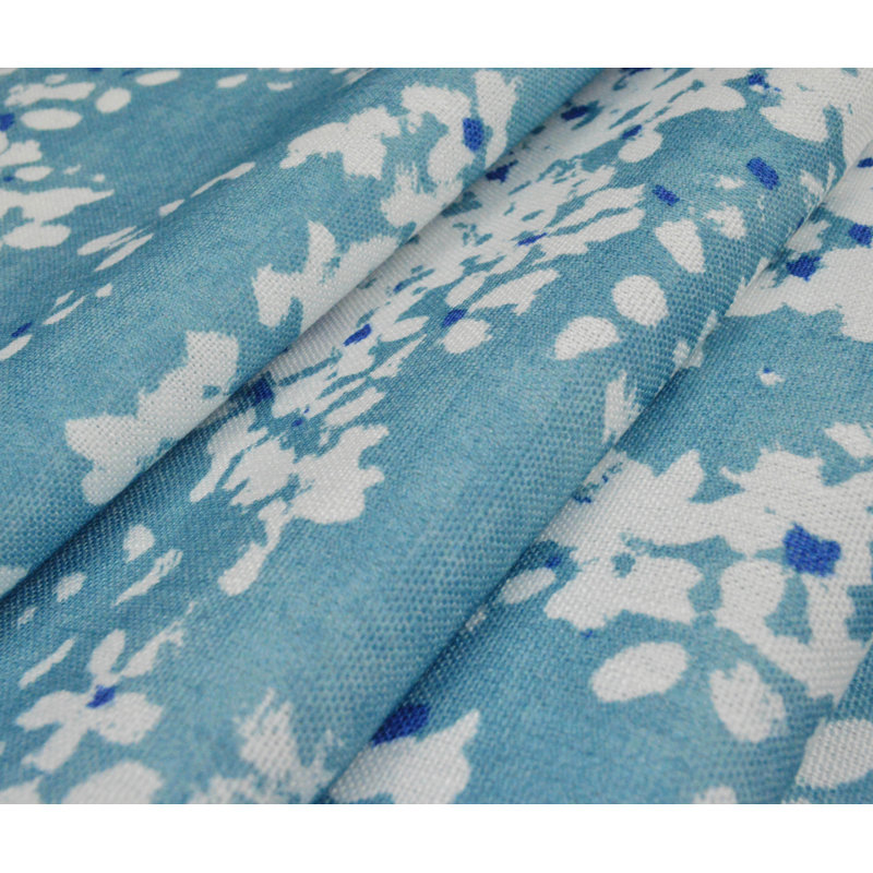 Cantonnière sur mesure Denicia, Turquoise