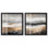 Décoration murale bohème dorée Glam Night Shadowbox par Art Remedy