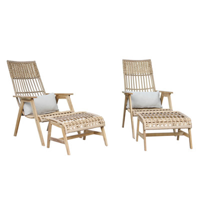 Anyston 2 - Person Patio Conversation Sets