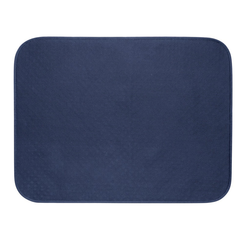 Tapis pour salle de bain iDry, Bleu marine