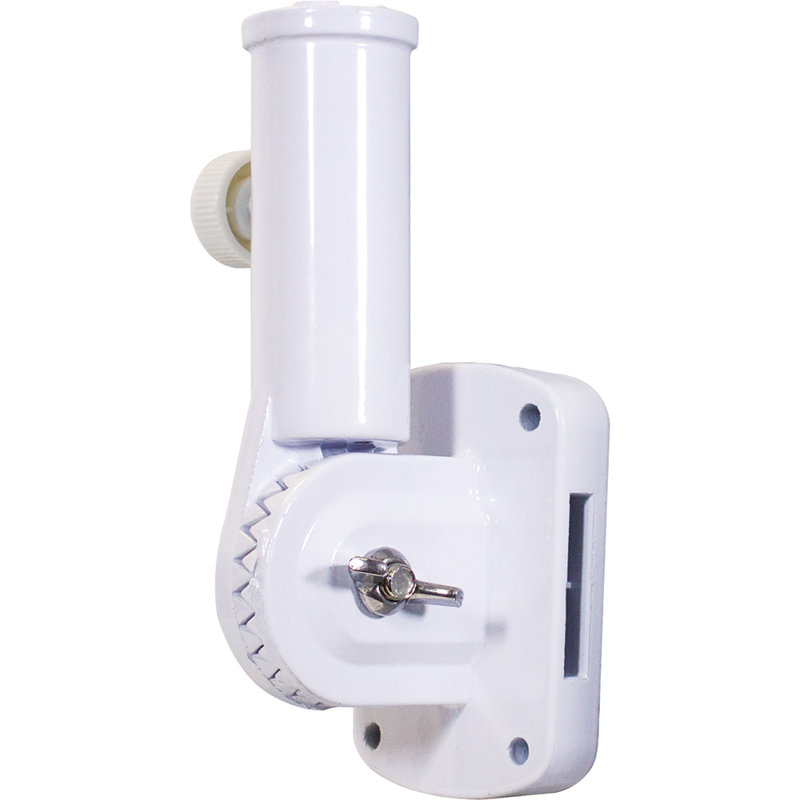 Yerington 6" Flagpole Bracket, White