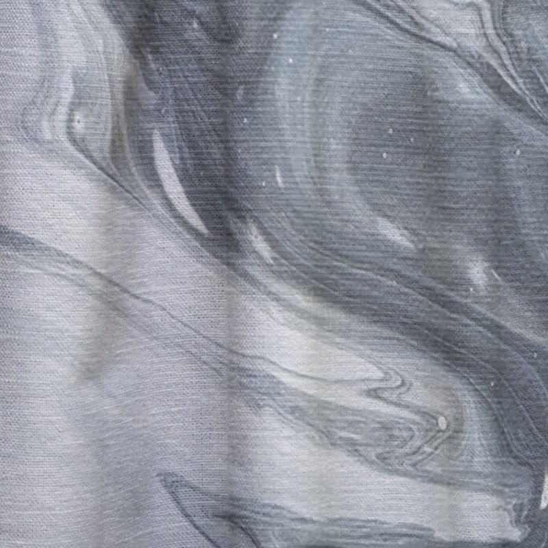 Rivière de marbre jaune dans un liquide Art Universe II - rideau abstrait - velours obscurcissant - 1 panneau