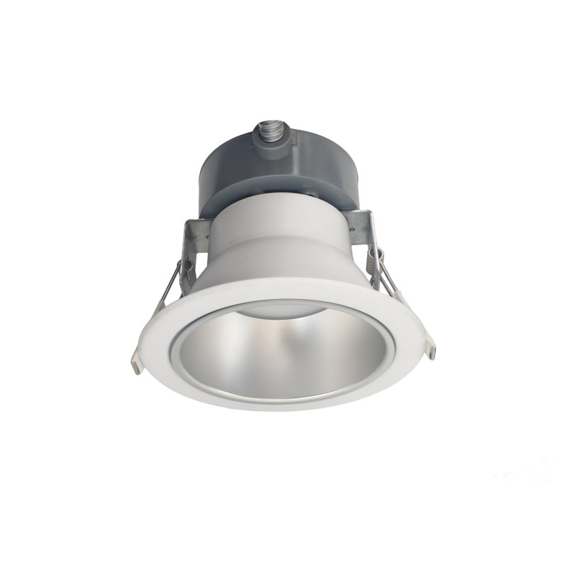 Downlight encastré commercial 8 "3W 3CCT DEL - avec verre transparent