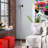 Akshay 66.9'' Chrome Torchiere Floor Lamp