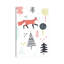 Fox Forest I par Victoria Borges - impression d'art graphique-52941373-52941371-52941369