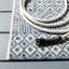 Tapis d'intérieur / extérieur à motif géométrique Sisneros Performance-2108789231