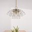 Lustre géométrique unique à 4 lumières Brooklyn-1791384463