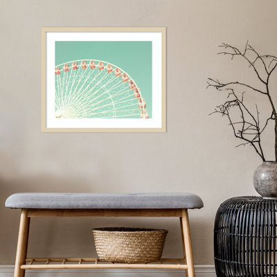 Corron Ferris Wheel par Caroline Mint - impression encadrée