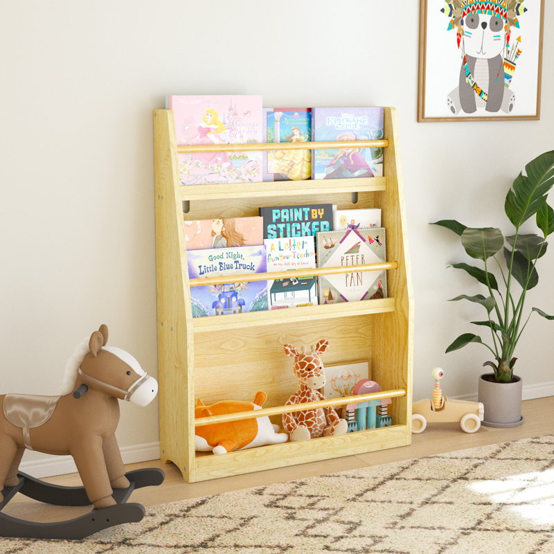 31.88 H X 22.83 W Bookcase, Yellow