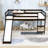 Emens Kids Twin Loft Bed-420635646