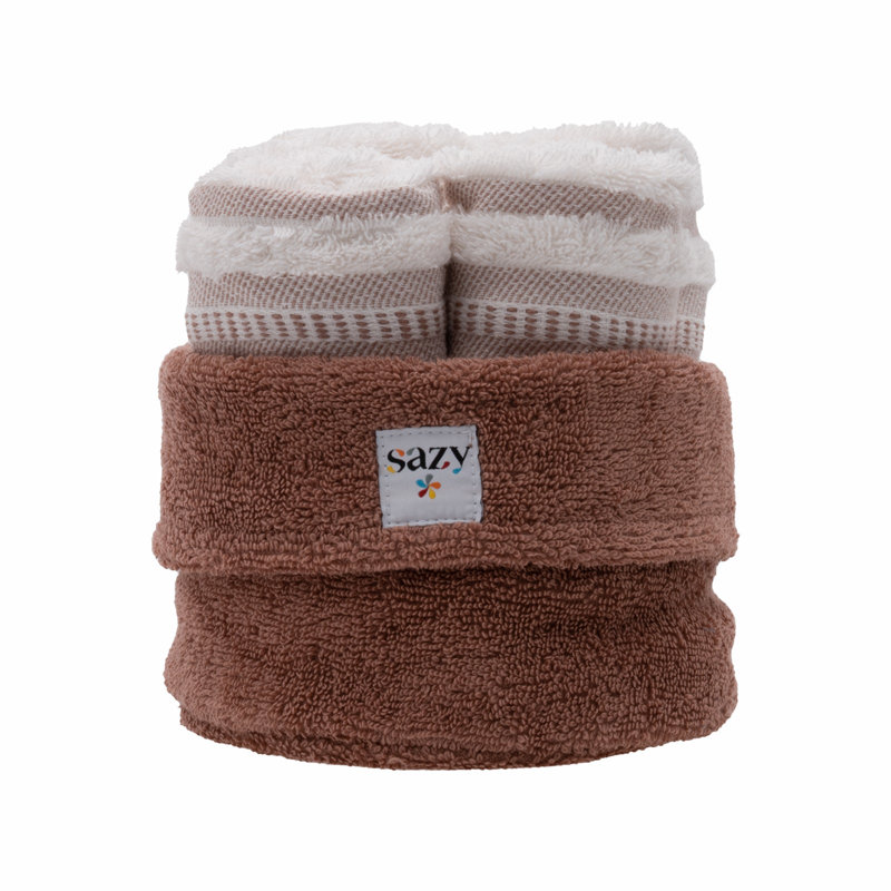 Midweight Washcloth, Cinnamon