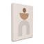 Brun Boho Arch sur bois, impression-93873129-93873130