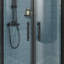 Offset Curved Shower Enclosure - 1900 x 900 x 760 mm Walk In Corner Cubicle-94338718