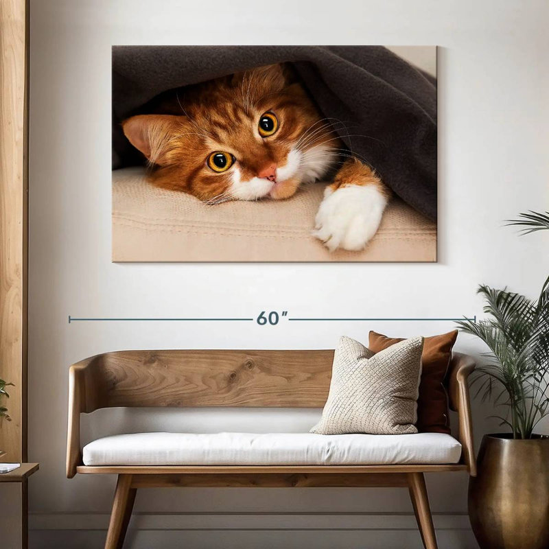 Crowle Cozy Cat, 32" H x 48" W