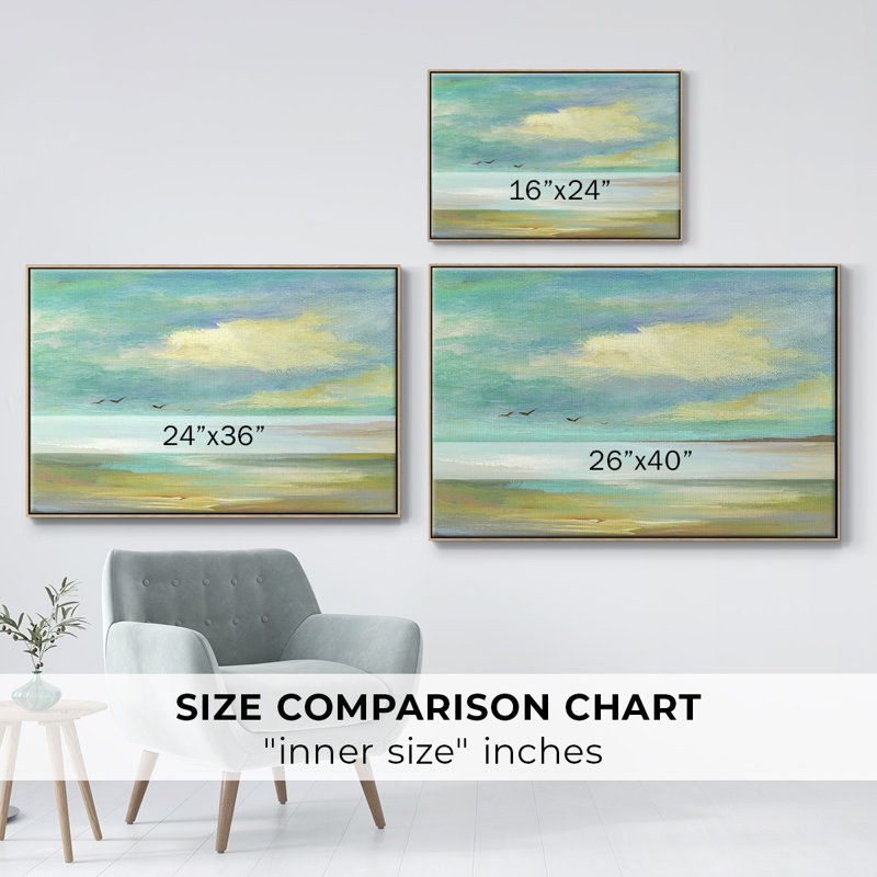 Drifting, reproduction d'art sur toile, H 17 po x l 25 po x P 2 po, Naturel