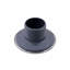 Baril de drain rond 2 po en PVC et crépine à pression en acier inoxydable poli avec anneau-53748189