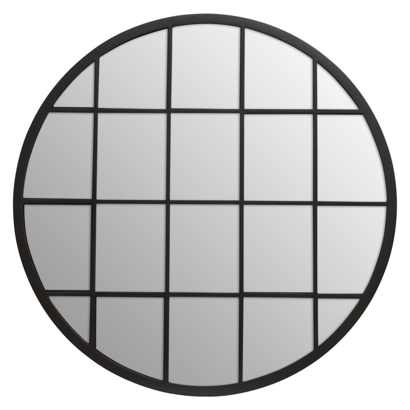 Jermeshia Metal Flat Wall Mirror