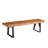 Chaliyah 6 - Person Solid Wood Top Double Pedestal Dining Set-99487799