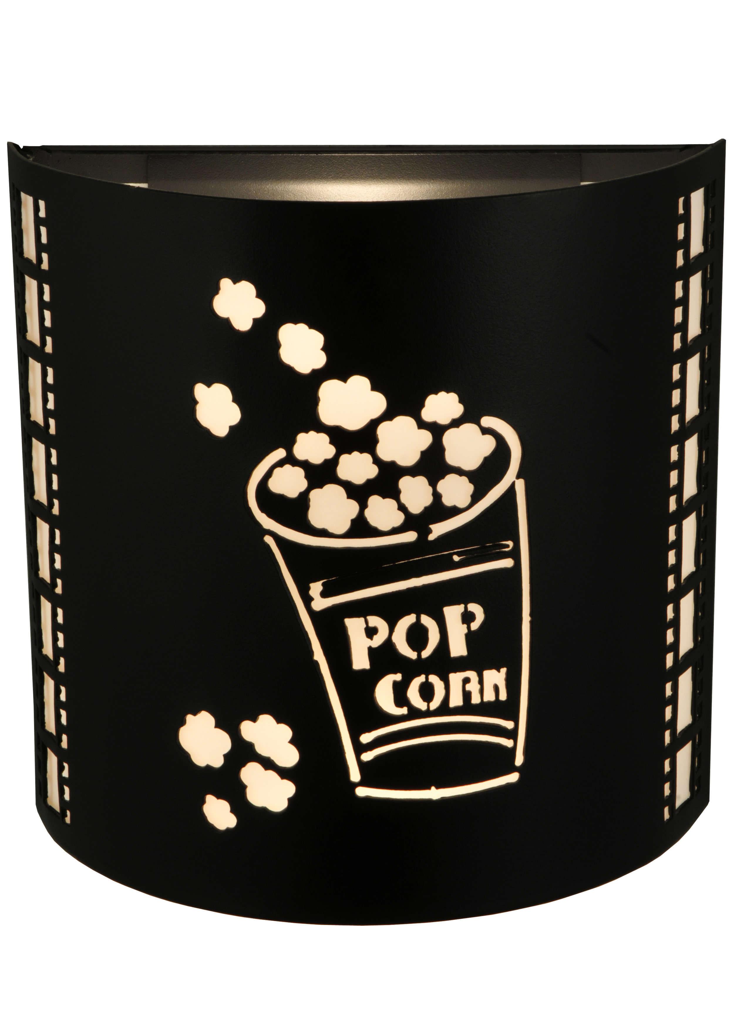 Meyda Lighting Tinseltown Filmstrip Popcorn 1-Light Flush Mount | Wayfair