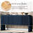 62.2-Inch Wave-Pattern Console Table with Adjustable Shelf and Curved Design-236297360