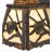6" Wide Spruce Pine Wall Sconce