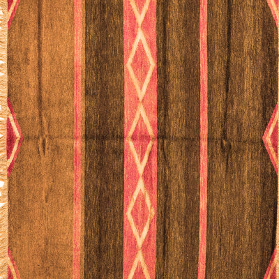 Tapis en polyester tissé à la machine Mcmahen Southwestern