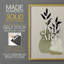 «Simple Bud Vases II», reproduction encadrée - bois massif-83270000-83270001
