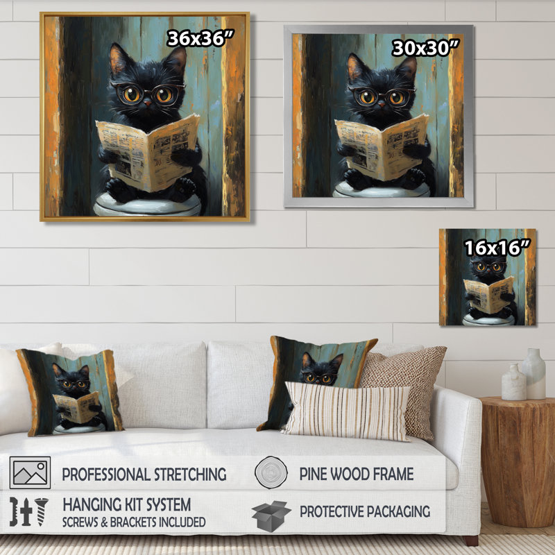 Art mural Keld, Reproduction encadrée d'une seule photo, Noir, noir, noir, noir, H 16 po x l 16 po