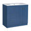 Meuble-lavabo 36 po avec lavabo en céramique