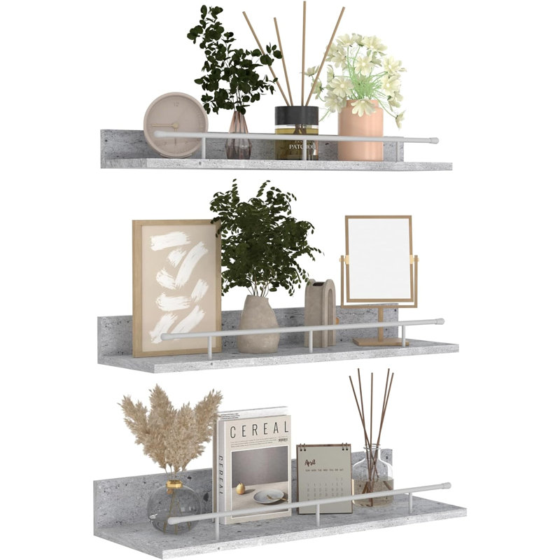 Tablettes flottantes pour salle de bain