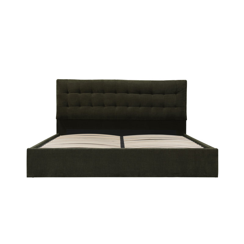 Sebastion Storage Bed, Green, King