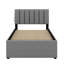 Lit plateforme tapissier simple Teddy-118807358