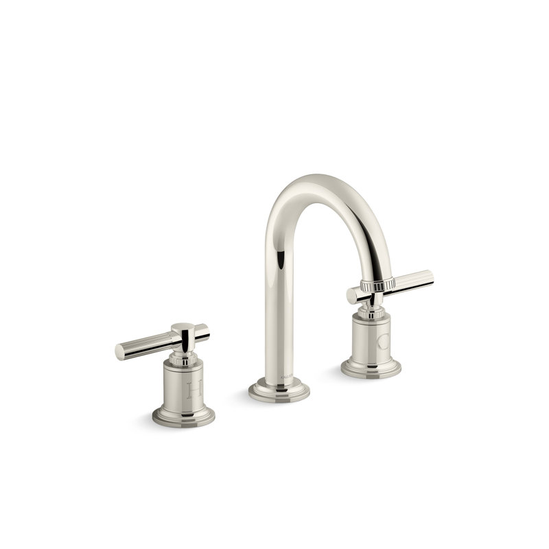 Central Park West™ Sink Faucet, Arch Spout, Lever Handles, Polished Nickel