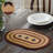 Hellene Jute Geometric Oval Placemat