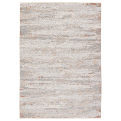 Tapis brun clair / crème Taroko