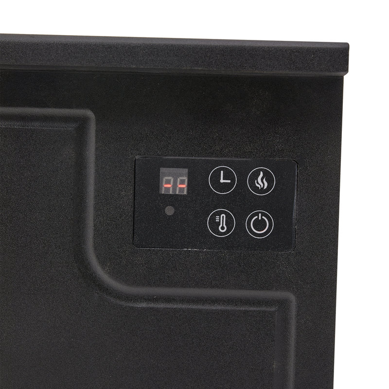 George Oliver 63cm W Black Electric Stove with 5100 BTU