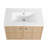 Wall-Mounted Bathroom Vanity Whit Ceramic Sink