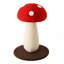 Grattoir en forme de champignon pour chat, tour autoportante en forme de champignon avec surface de corde durable et base stable pour chats d'intérieur-733634474