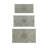 Set of 3 The Gilbert Nesting Tables Metal Plant Stand, L:24x14x26" M:21.5x11.5x23" S:19x9x20"