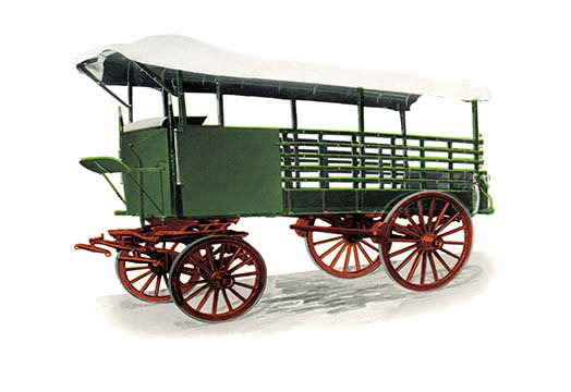 « a lourd livraison camion », impression