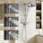 4-Spray Round 9.76 In. High Pressure Shower System With Soap Dish (Valve Included)-111875562