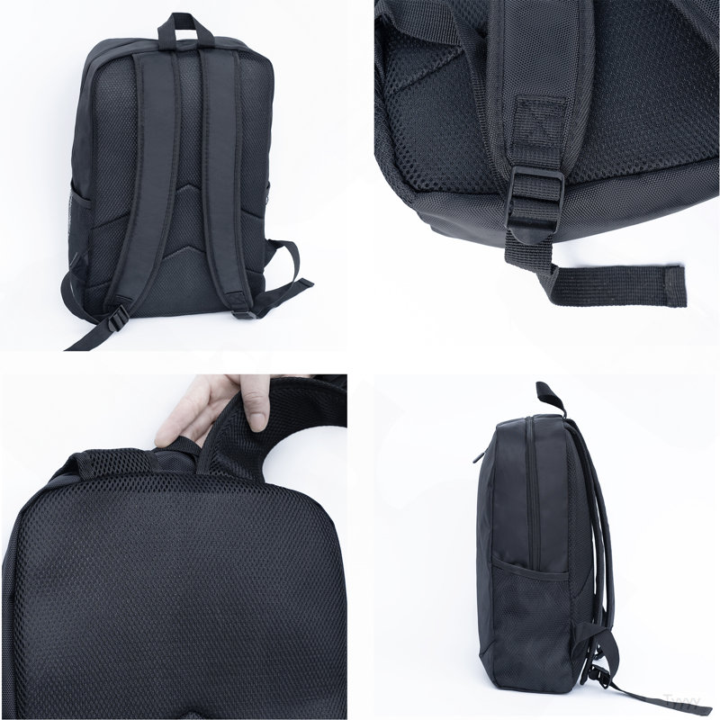 (20 + 24) Ensemble de valise de voyage deux pièces Mallette de transport Oxford sans roue de verrouillage universelle + sac à dos Oxford