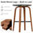 29.2'' Swivel Solid Wood Bar Stools-1636812181-1636812183
