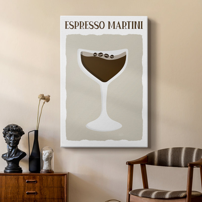 Espresso Martini - galerie Cavas sur mesure, H 48 po x l 32 po