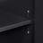 Haun 36'' Solid Wood Left Offset Bathroom Vanity Base Only, Base Cabinet without Top in Black-115860450
