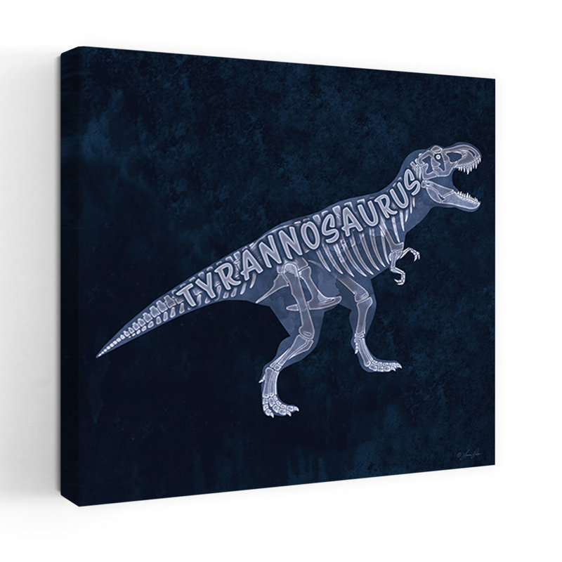 Tyrannosaure, art contemporain, H 18 po x l 18 po