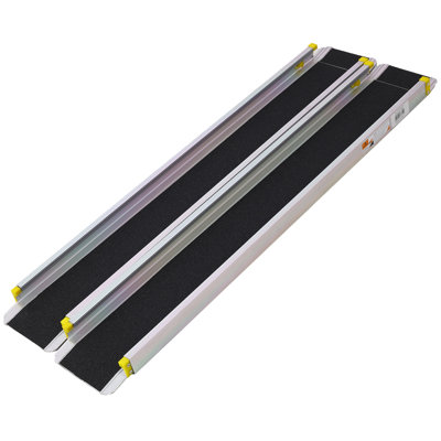 Rampes télescopiques 7 'pour fauteuil roulant réglable