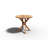 Round Teak Outdoor Side Table